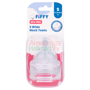 FIFFY 2 WIDE NECT TEATS S