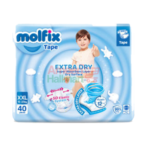 MOFLIX PAMPERS (TAPE) XXL 40PCS