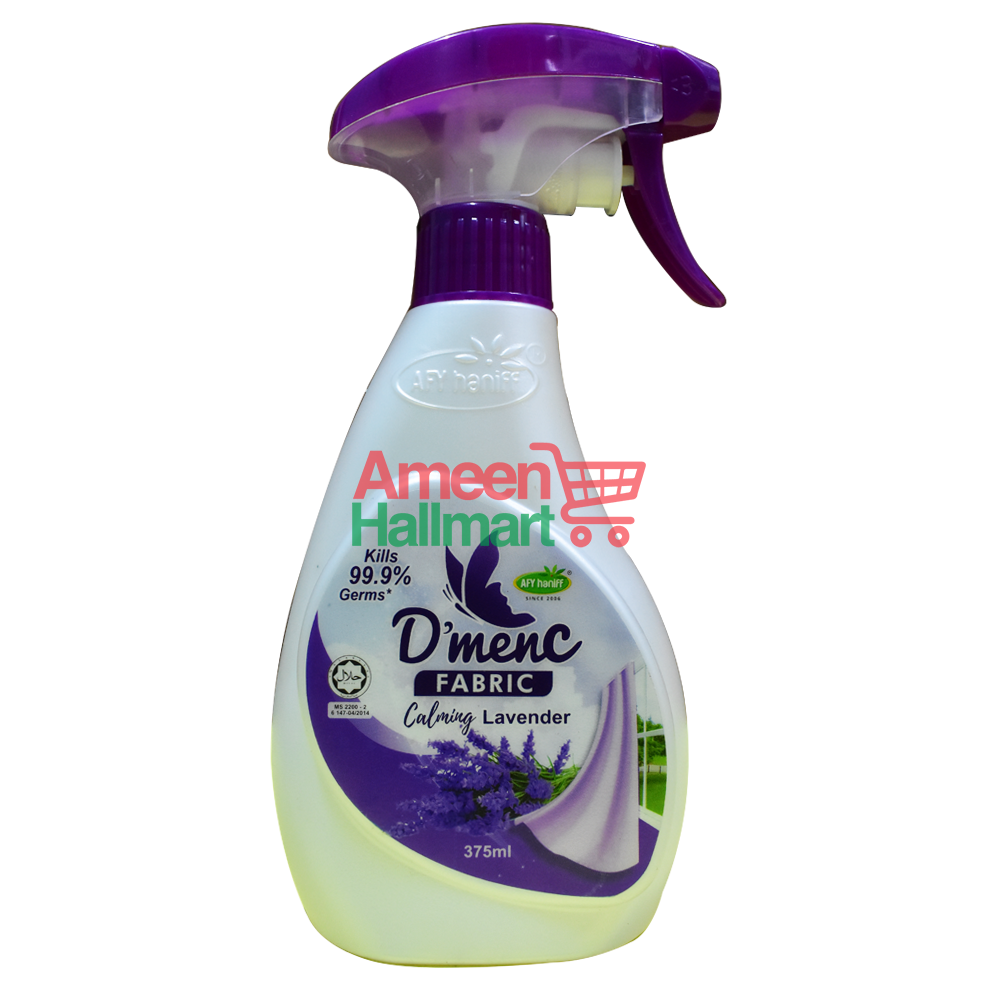 AFY HANIFF - D'MENC FABRIC (CALMING LAVENDER) 375 ML