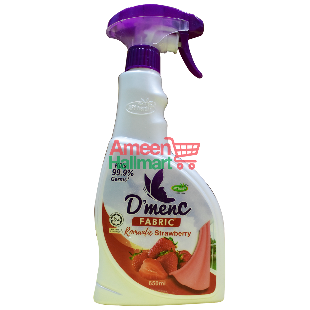 AFY HANIFF - D'MENC FABRIC (ROMANTIC STRAWBERRY) 650ML