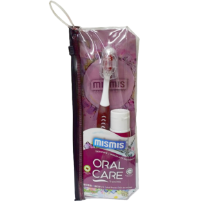 MISMIS ORAL CARE TRAVEL KIT PURPLE MISMIS ORAL CARE TRAVEL KIT PURPLE