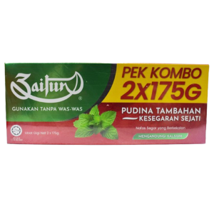 ZAITUN UBAT GIGI PEK KOMBO 2X175G