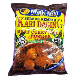 MAK SITI - SERBUK REMPAH KARI DAGING 250 GM