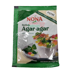 NONA - Serbuk Agar-Agar 8gm (Putih)