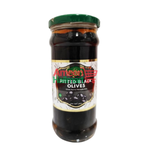 ROYAL ARM - PITTED BLACK OLIVES 340GM