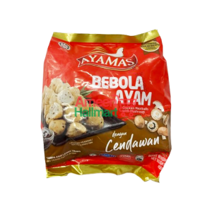 AYAMAS-BEBOLA AYAM DENGAN CENDAWAN 450GM