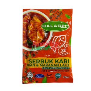 HALAGEL - SERBUK KARI IKAN & MAKANAN LAUT